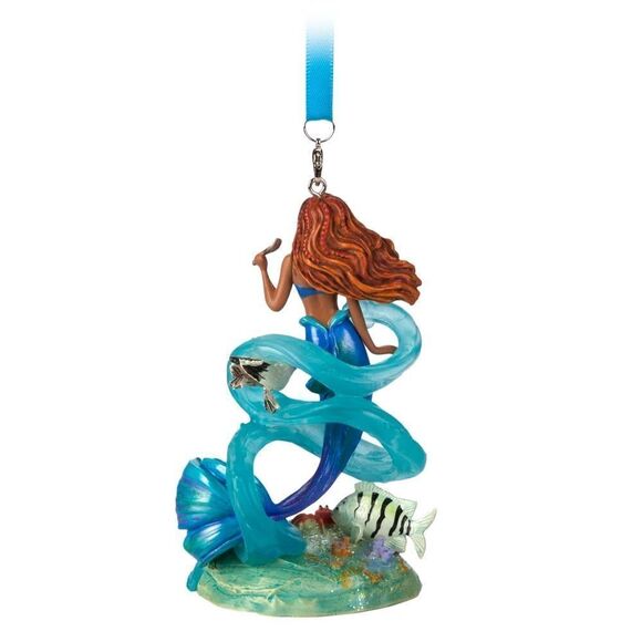 The Little Mermaid ARIEL Sketchbook Ornament Live Action Film Disney Decor NEW - Picture 3 of 5